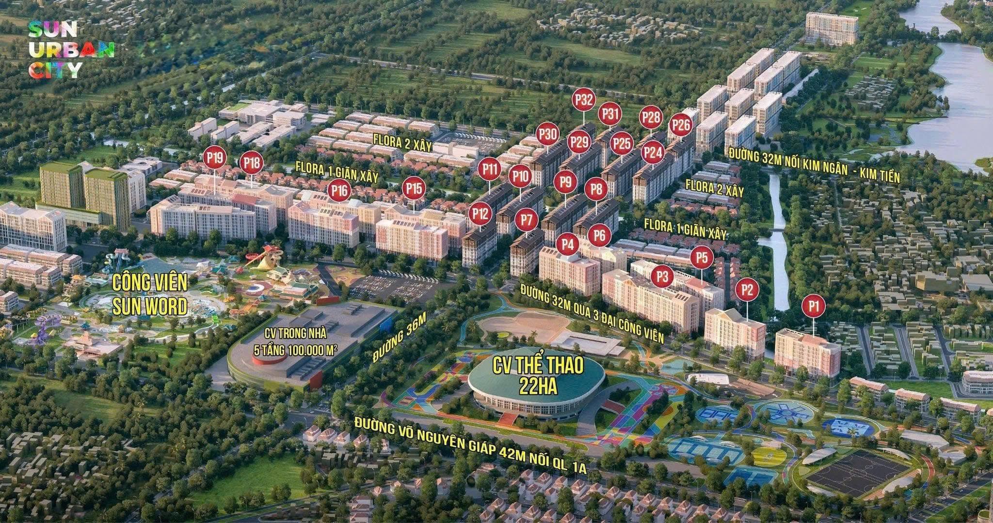 Bán căn hộ chung cư Sun Urban City Hà Nam, X. Tiên Hiệp, Tp. Phủ Lý, T. Hà Nam