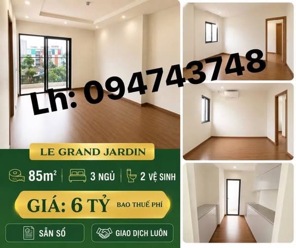 Bán căn hộ 85m² tại Le Grand Jardin, Long Biên 2
