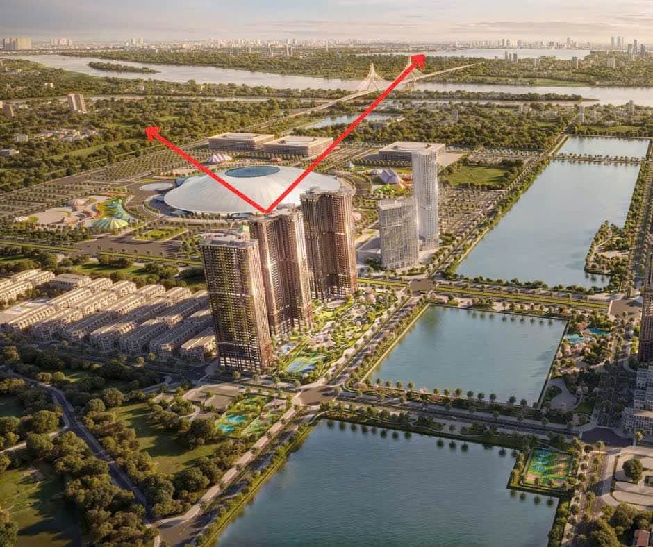 Bán căn hộ 3 phòng ngủ tòa M2 dự án MIK Cổ Loa, Đông Anh, view đẹp 3