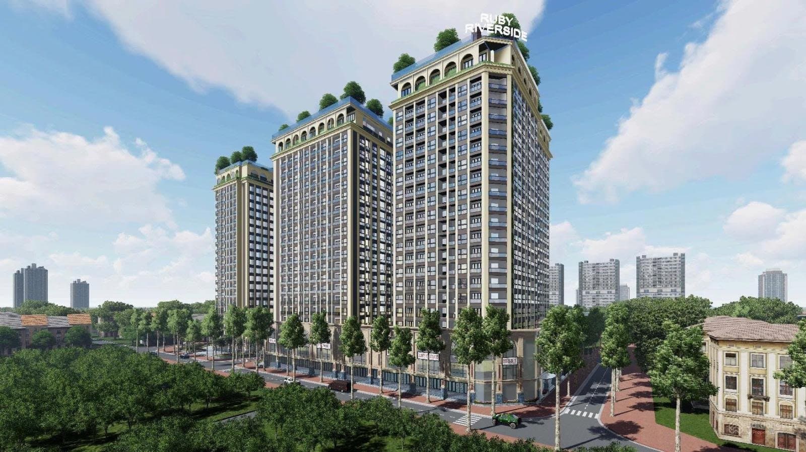 Hình ảnh dự án Ruby Riverside Long Biên